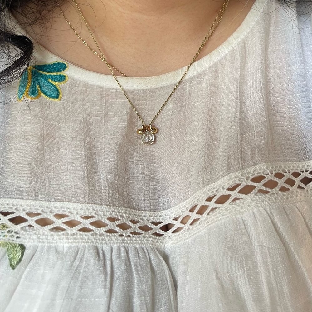 Disney Kate Spade Gold Necklace with Delicate Pendant
